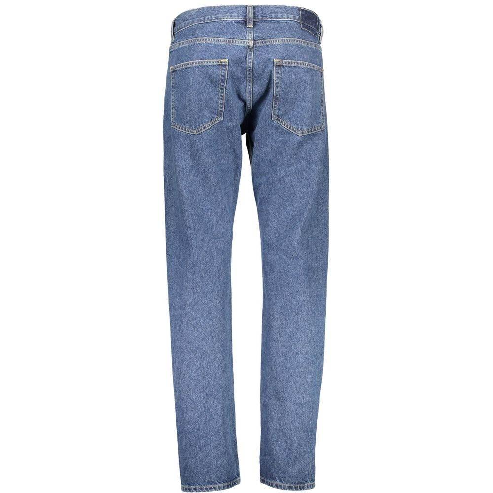 Gant Blue Cotton Men Jeans - Hilstor