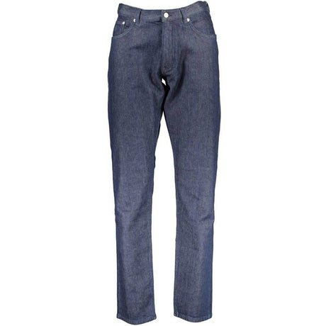 Gant Blue Cotton Men Jeans - Hilstor