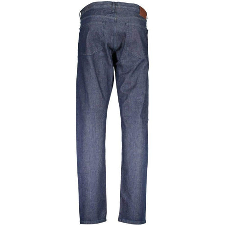 Gant Blue Cotton Men Jeans - Hilstor