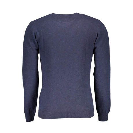 U.S. POLO ASSN. Blue Wool Men Sweater - Hilstor
