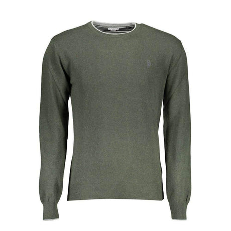 U.S. POLO ASSN. Green Wool Men Sweater - Hilstor