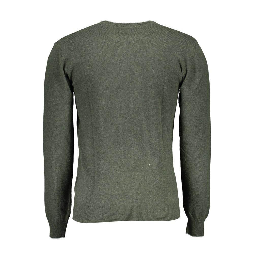 U.S. POLO ASSN. Green Wool Men Sweater - Hilstor