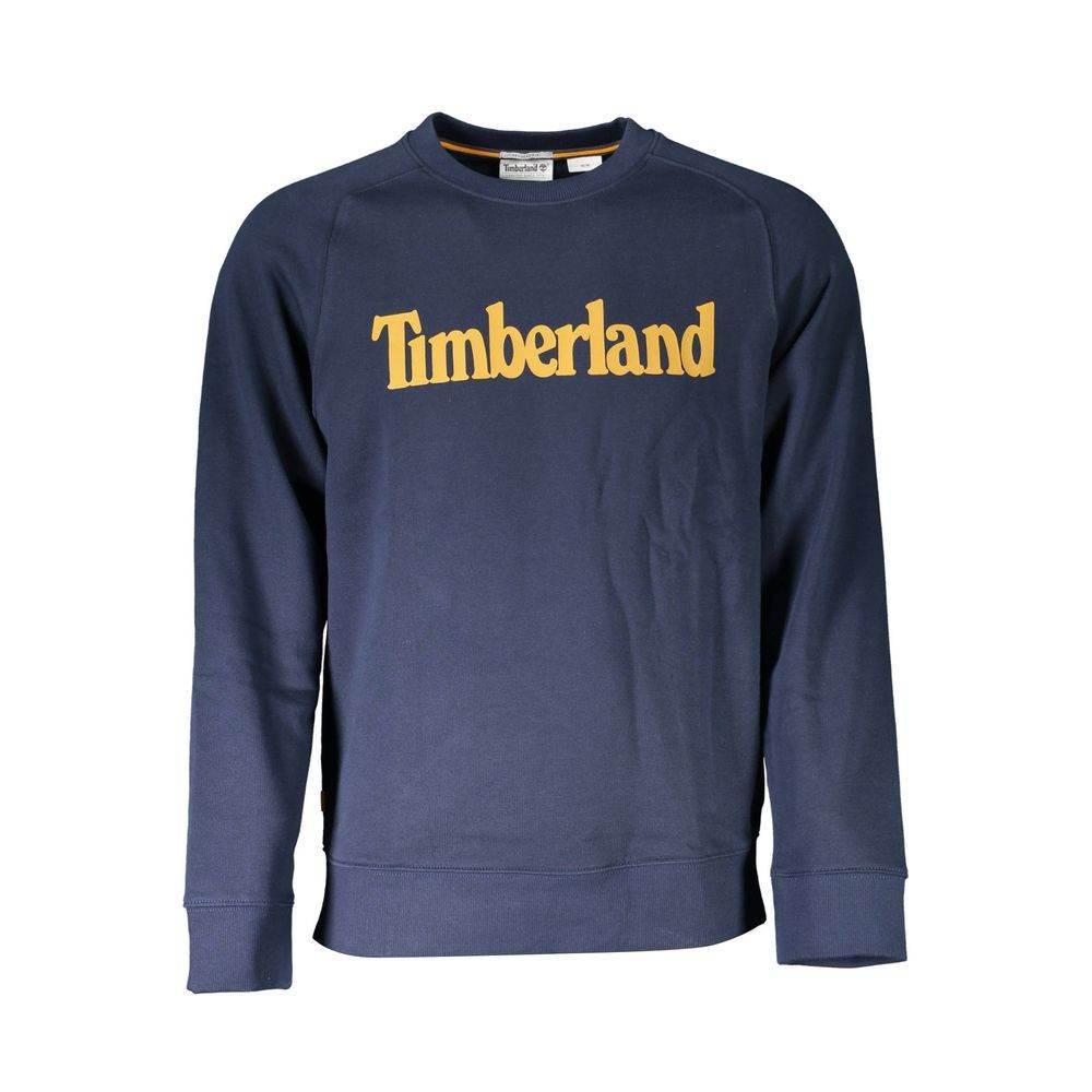 Timberland Blue Cotton Men Sweater - Hilstor