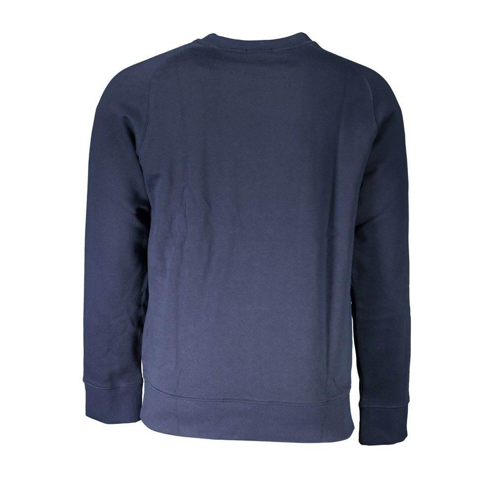 Timberland Blue Cotton Men Sweater - Hilstor