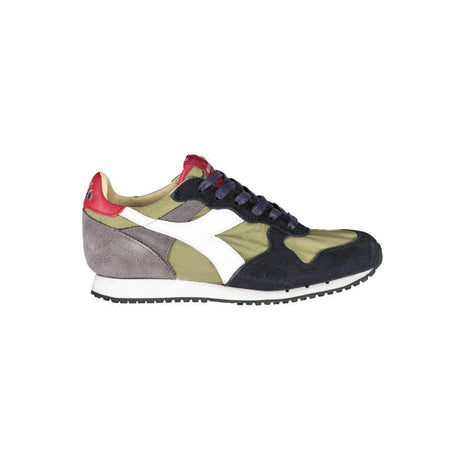 Diadora Green Leather Women Sneaker - Hilstor