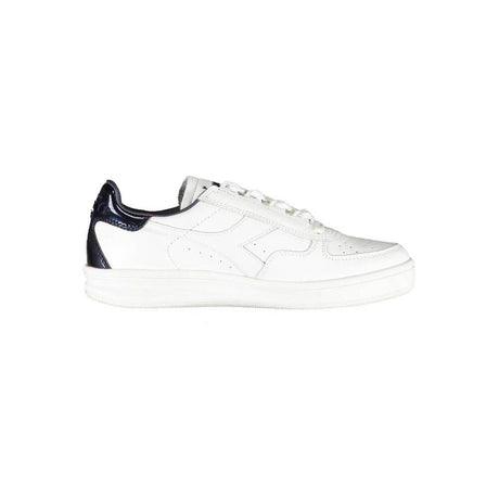 Diadora White Leather Women Sneaker - Hilstor
