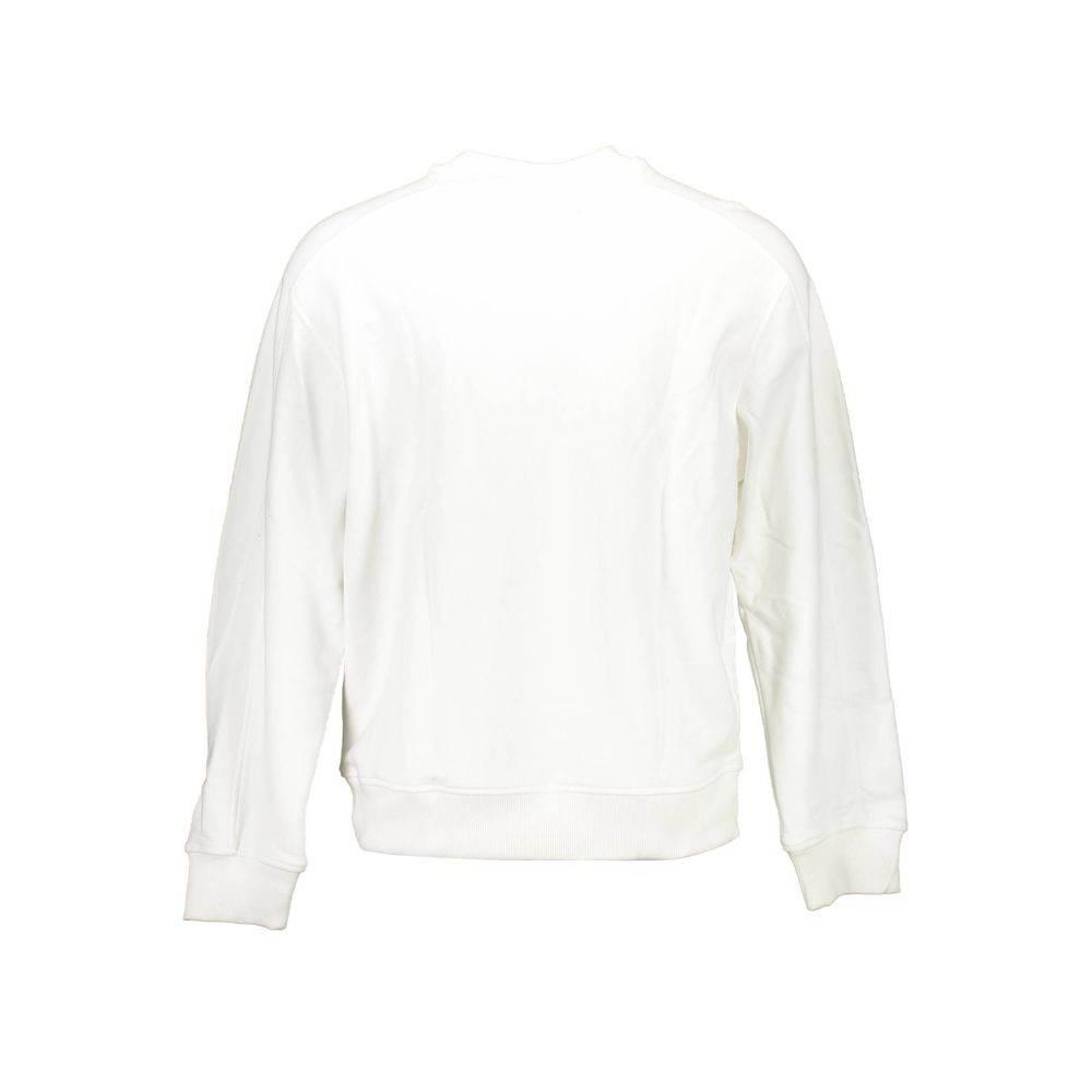 Calvin Klein White Cotton Men Sweater - Hilstor