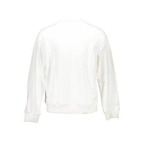 Calvin Klein White Cotton Men Sweater - Hilstor