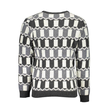 Gant Gray Wool Men Sweater - Hilstor