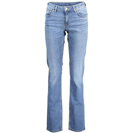 Gant Blue Cotton Women Jeans - Hilstor