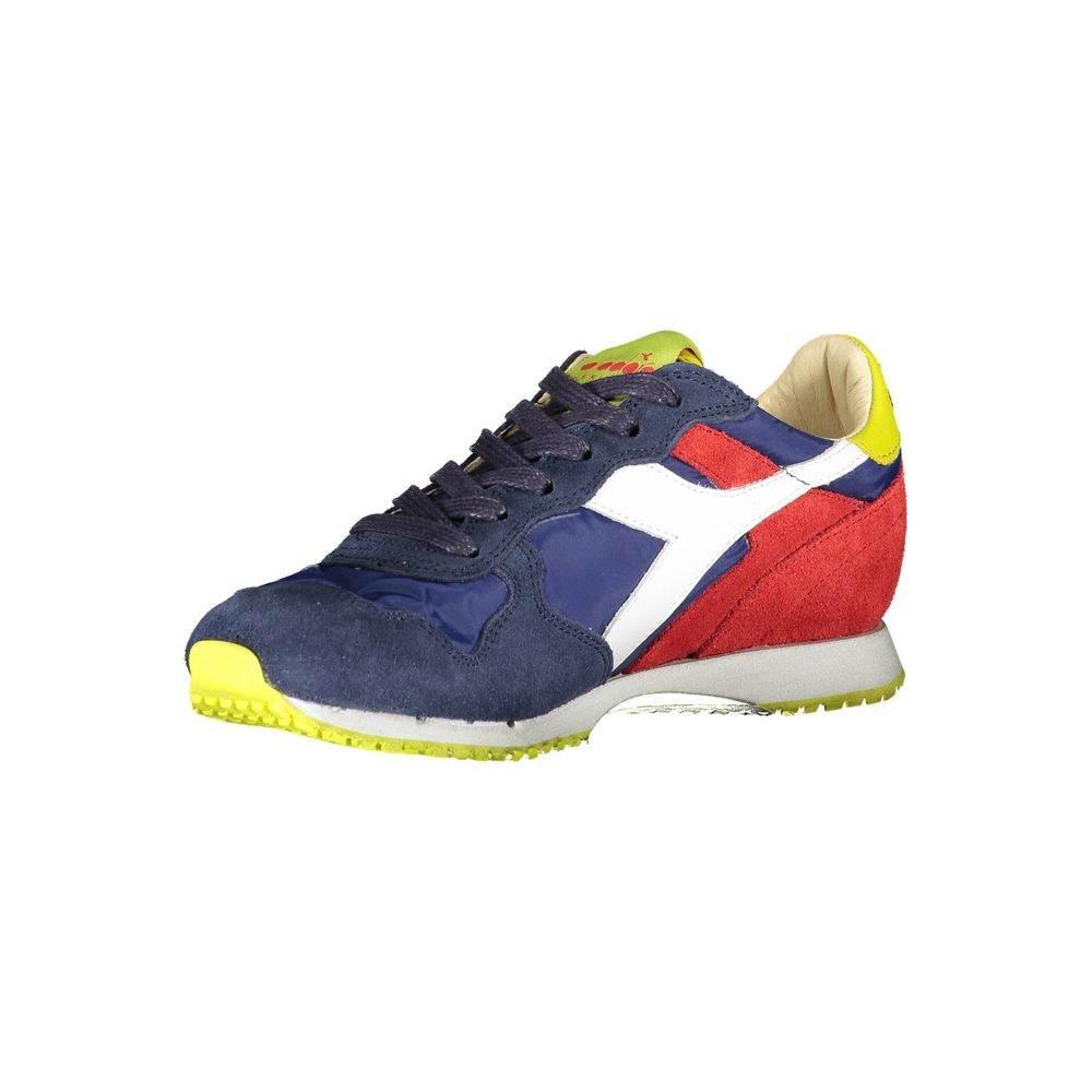 Diadora Blue Leather Women Sneaker - Hilstor