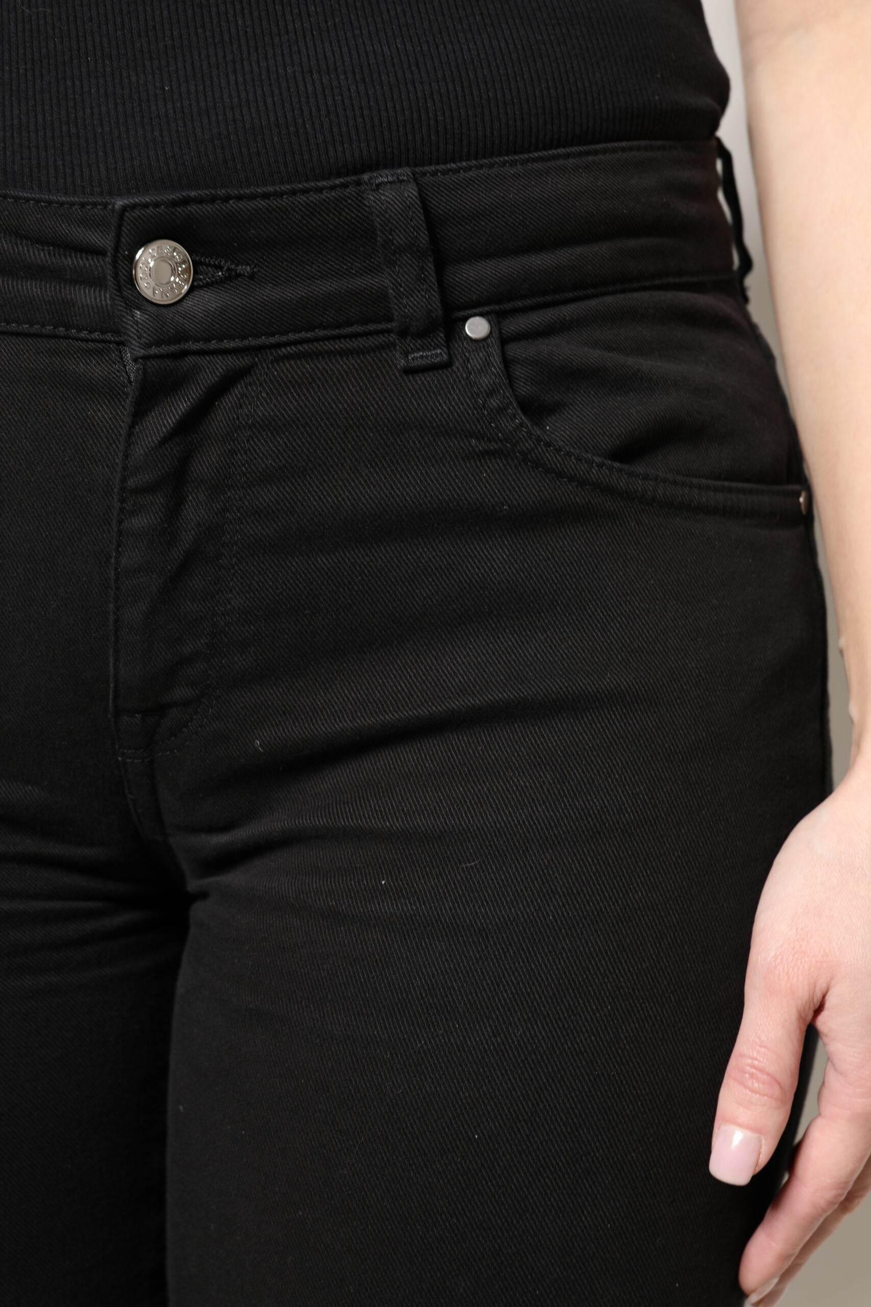 Dolce & Gabbana Black Cotton High Waist Skinny Denim Jeans - Hilstor