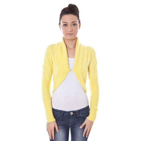 Datch Yellow Wool Sweater - Hilstor