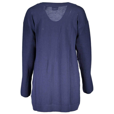 Gant Blue Wool Women Cardigan - Hilstor