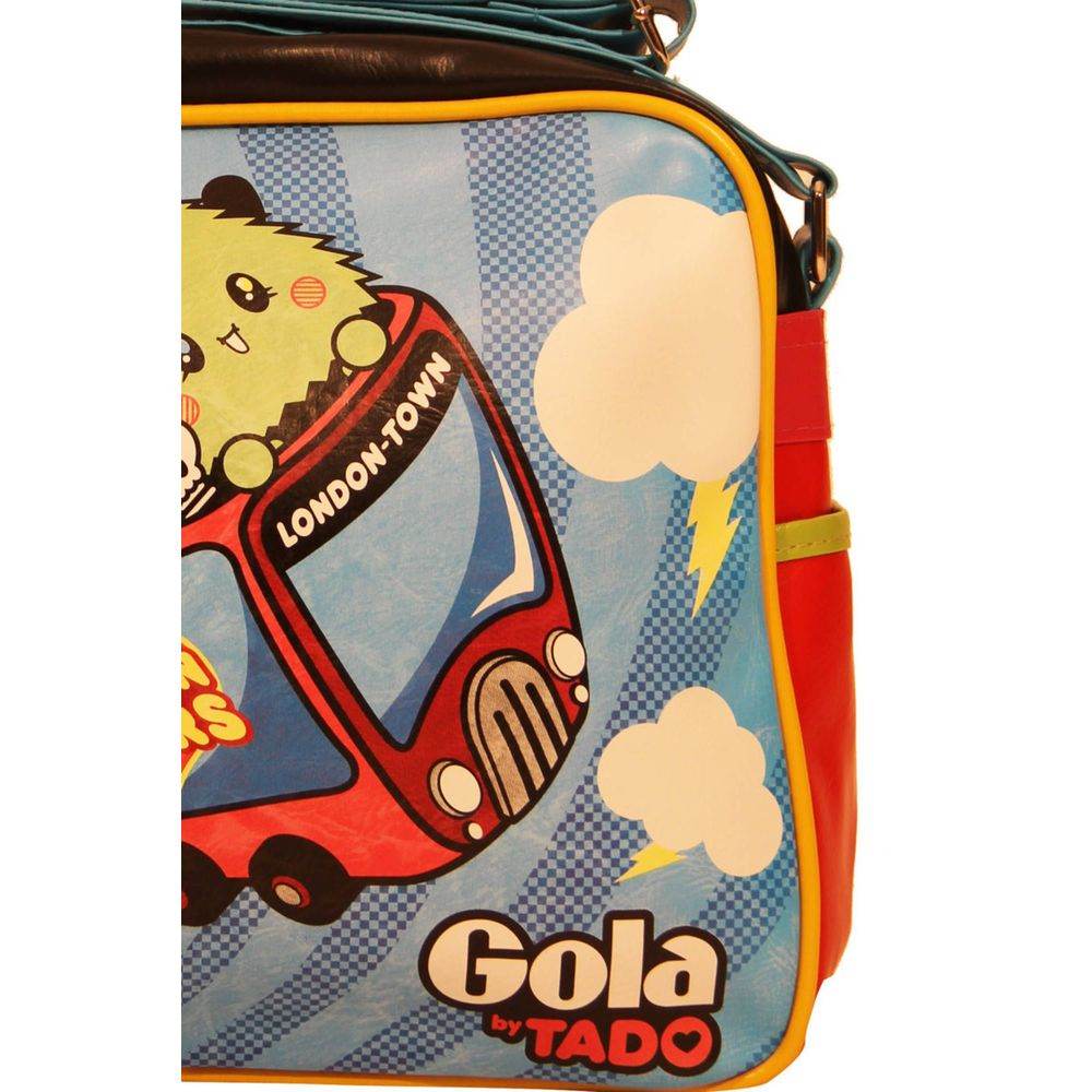 Gola Light Blue Polyester Women Handbag - Hilstor