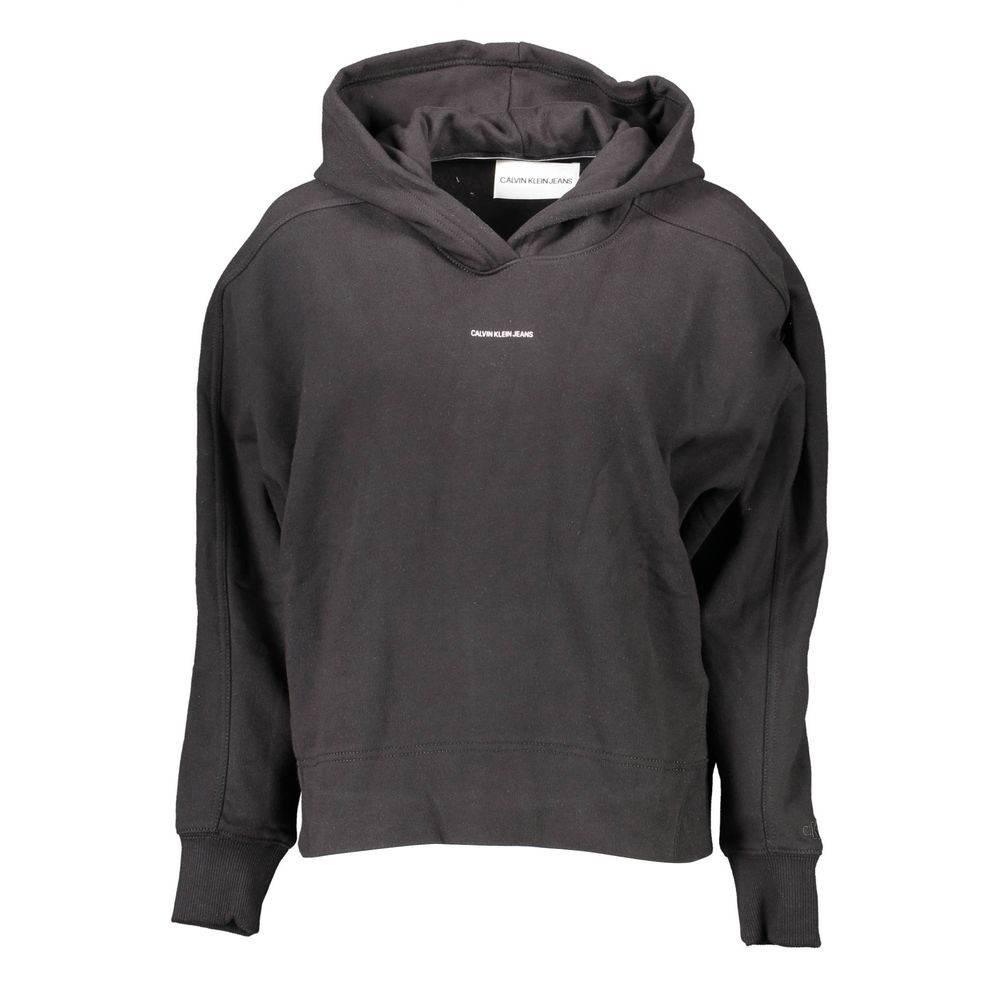 Calvin Klein Black Cotton Women Sweater - Hilstor