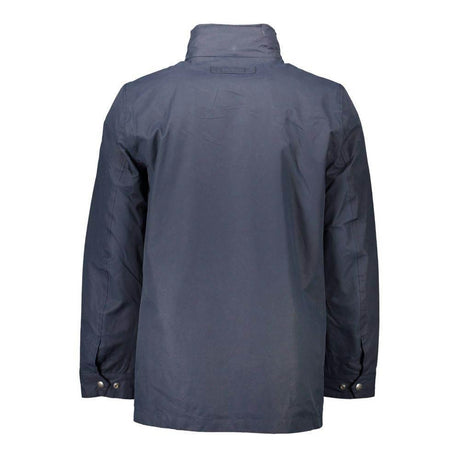 Gant Blue Polyester Men Jacket - Hilstor