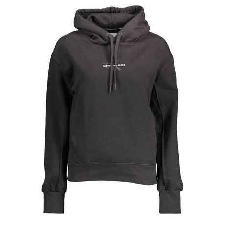 Calvin Klein Black Cotton Women Sweater - Hilstor