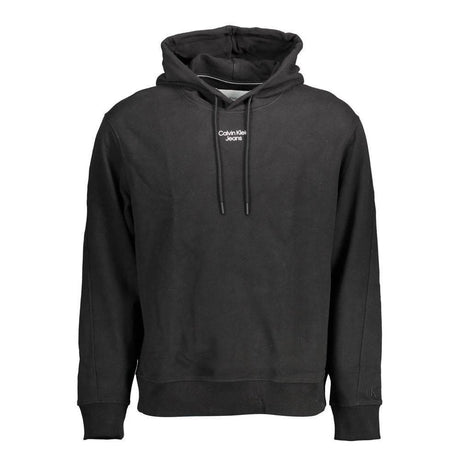 Calvin Klein Black Cotton Men Sweater - Hilstor