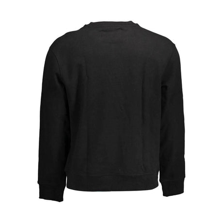 Calvin Klein Black Cotton Men Sweater - Hilstor