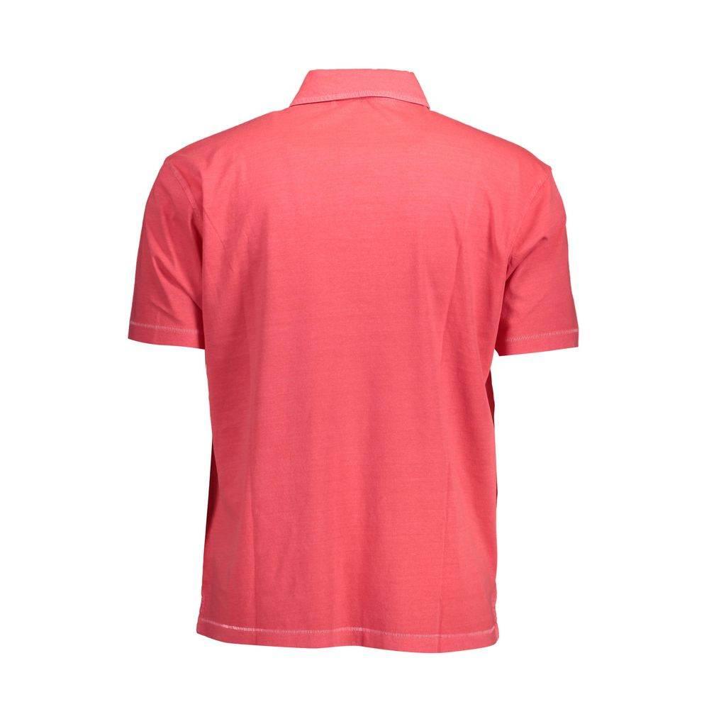 Gant Pink Cotton Men Polo Shirt - Hilstor