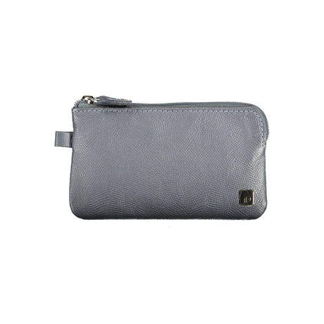 Sergio Tacchini Blue Leather Wallet - Hilstor