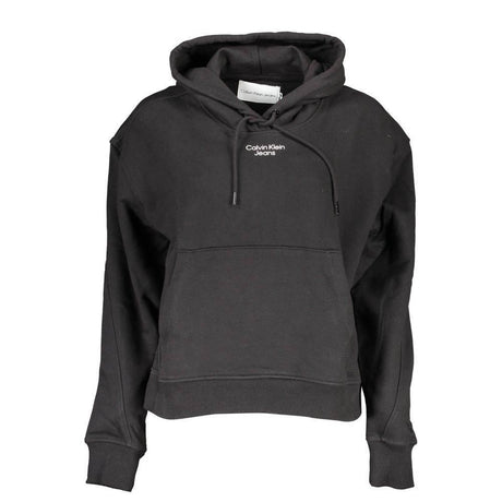 Calvin Klein Black Cotton Women Sweater - Hilstor