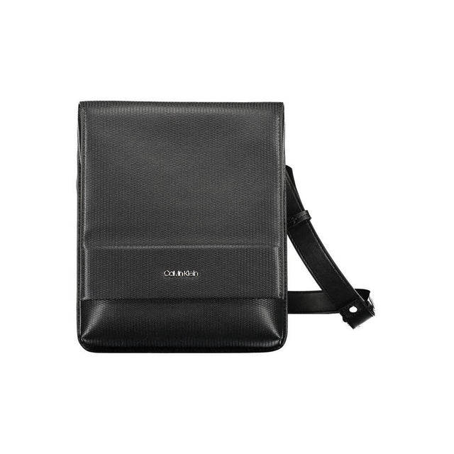 Calvin Klein Black Polyester Men Shoulder Bag - Hilstor