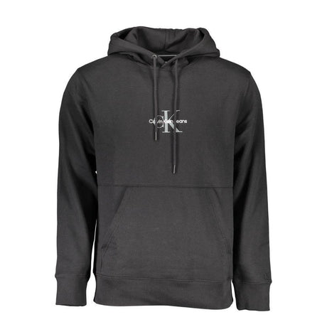 Calvin Klein Black Cotton Men Sweater - Hilstor