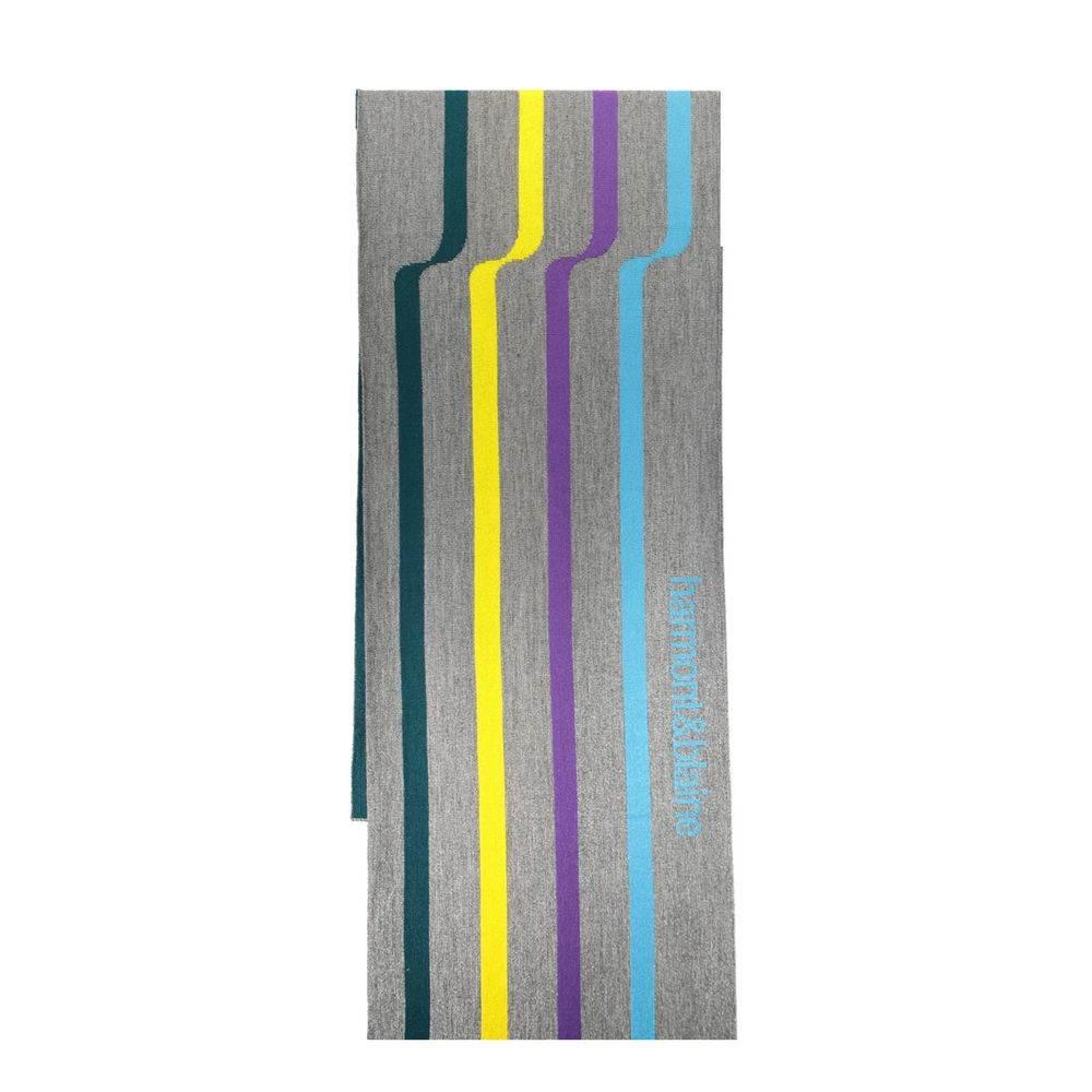 Harmont & Blaine Gray Wool Men Scarf - Hilstor
