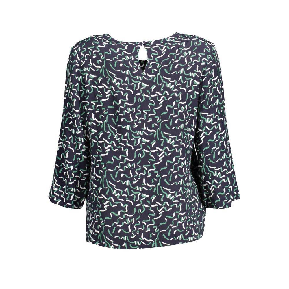 Gant Blue Viscose Women Sweater - Hilstor