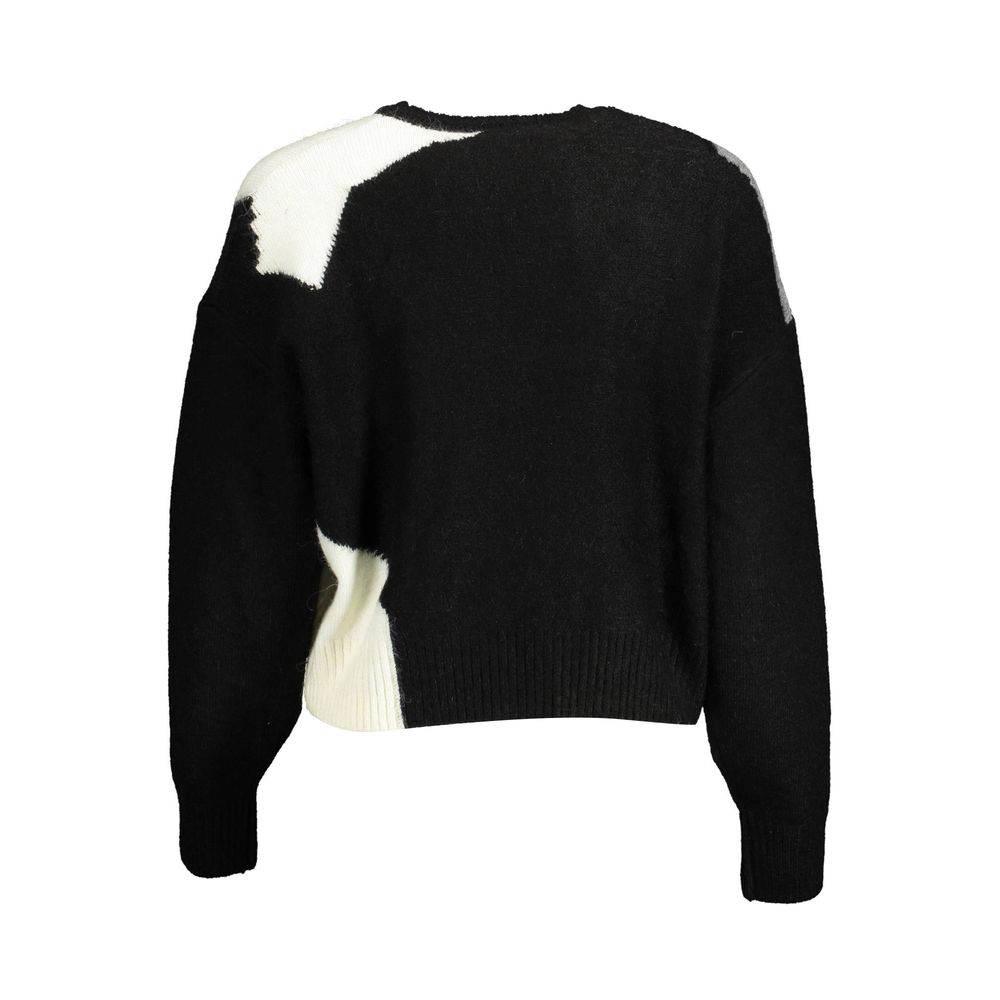 Desigual Black Acrylic Women Sweater - Hilstor