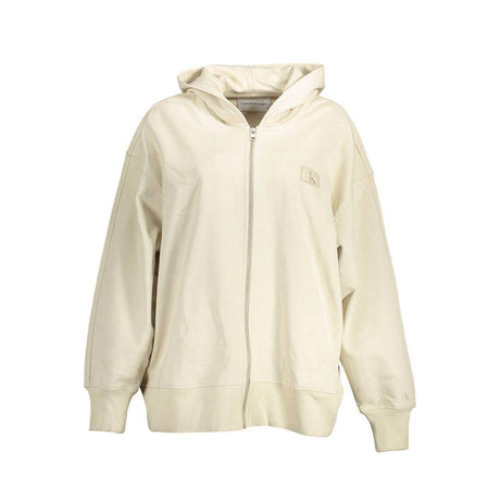 Calvin Klein Beige Cotton Women Sweater - Hilstor