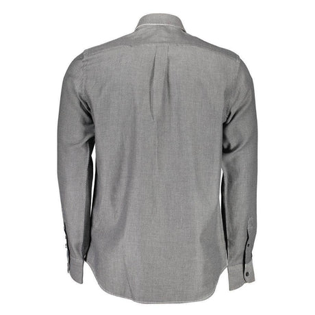 Harmont & Blaine Black Cotton Men Shirt - Hilstor