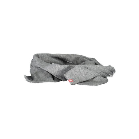 Levi's Gray Acrylic Men Scarf - Hilstor