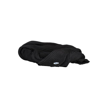 North Sails Black Cotton Men Scarf - Hilstor
