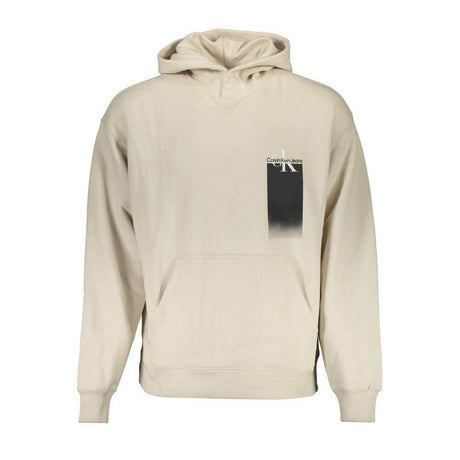 Calvin Klein Beige Cotton Men Sweater - Hilstor
