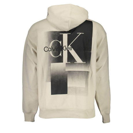 Calvin Klein Beige Cotton Men Sweater - Hilstor