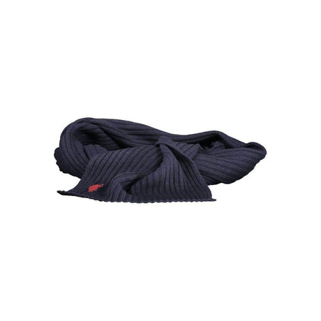 U.S. POLO ASSN. Blue Wool Men Scarf - Hilstor