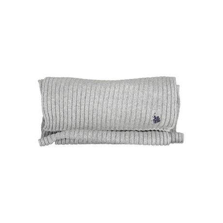 U.S. POLO ASSN. Gray Wool Men Scarf - Hilstor