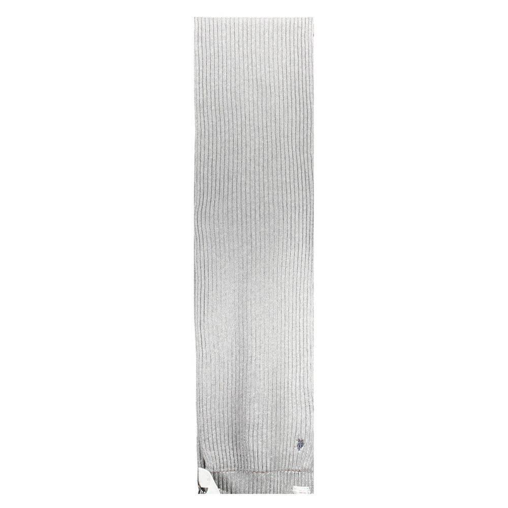 U.S. POLO ASSN. Gray Wool Men Scarf - Hilstor