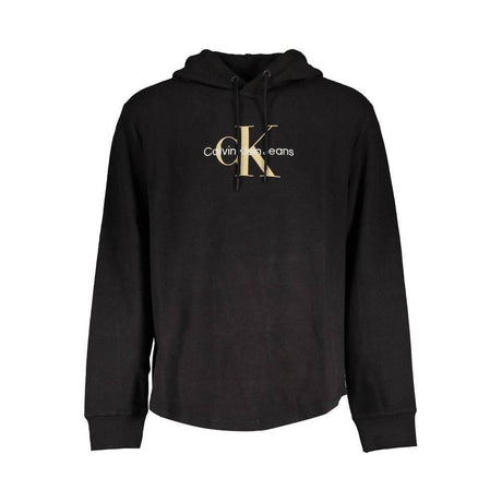 Calvin Klein Black Cotton Men Sweater - Hilstor