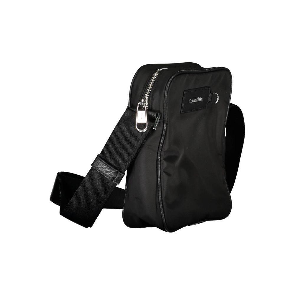Calvin Klein Black Polyester Men Shoulder Bag - Hilstor