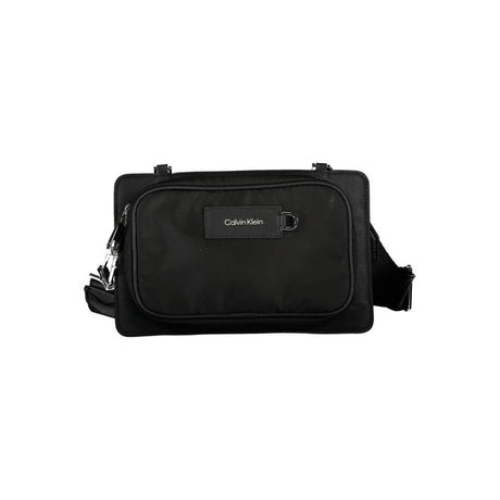 Calvin Klein Black Polyester Men Shoulder Bag - Hilstor
