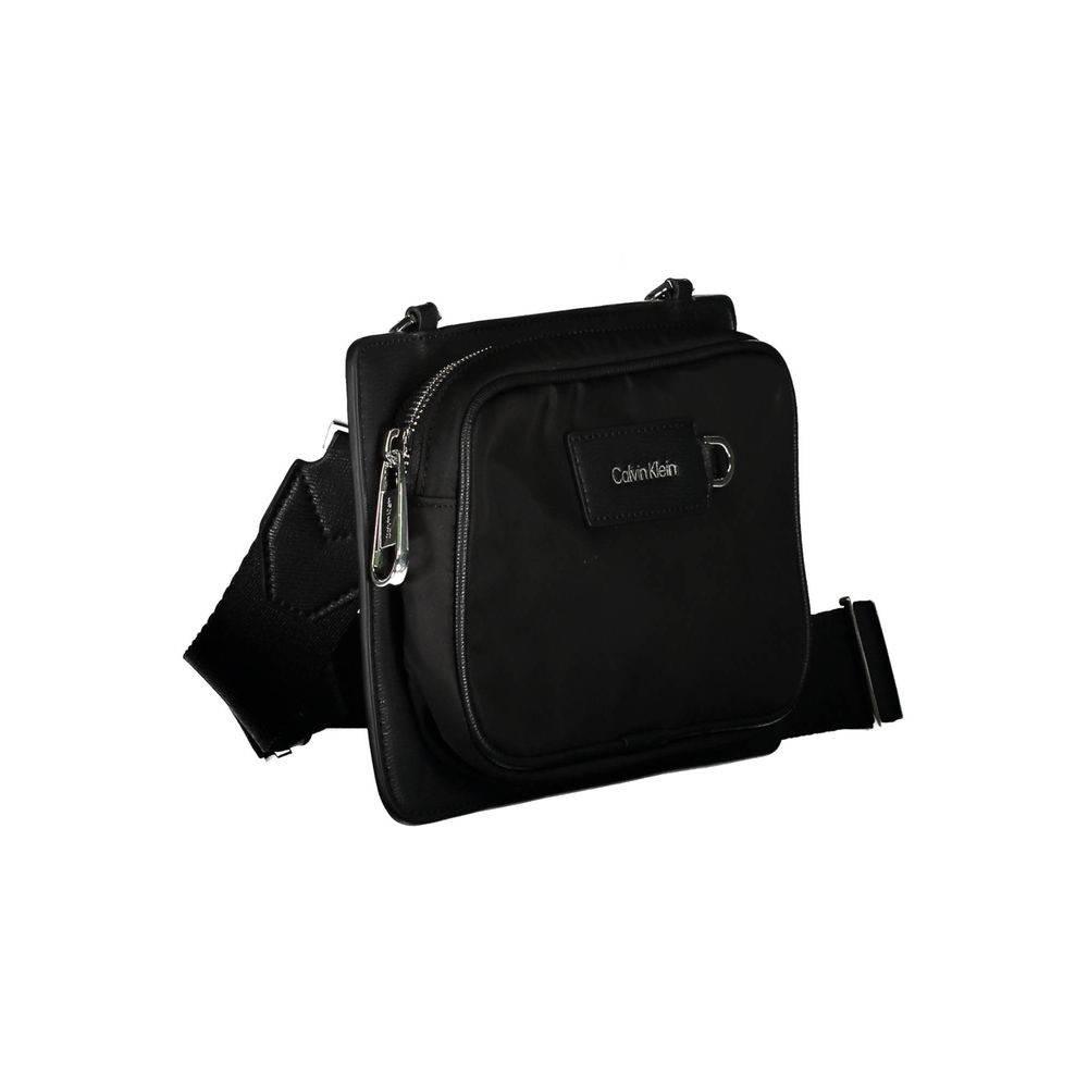 Calvin Klein Black Polyester Men Shoulder Bag - Hilstor