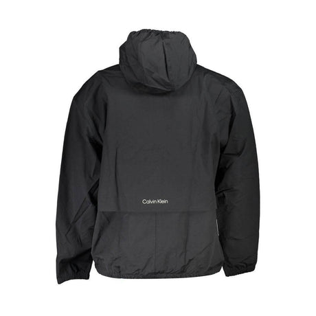 Calvin Klein Black Cotton Men Jacket - Hilstor