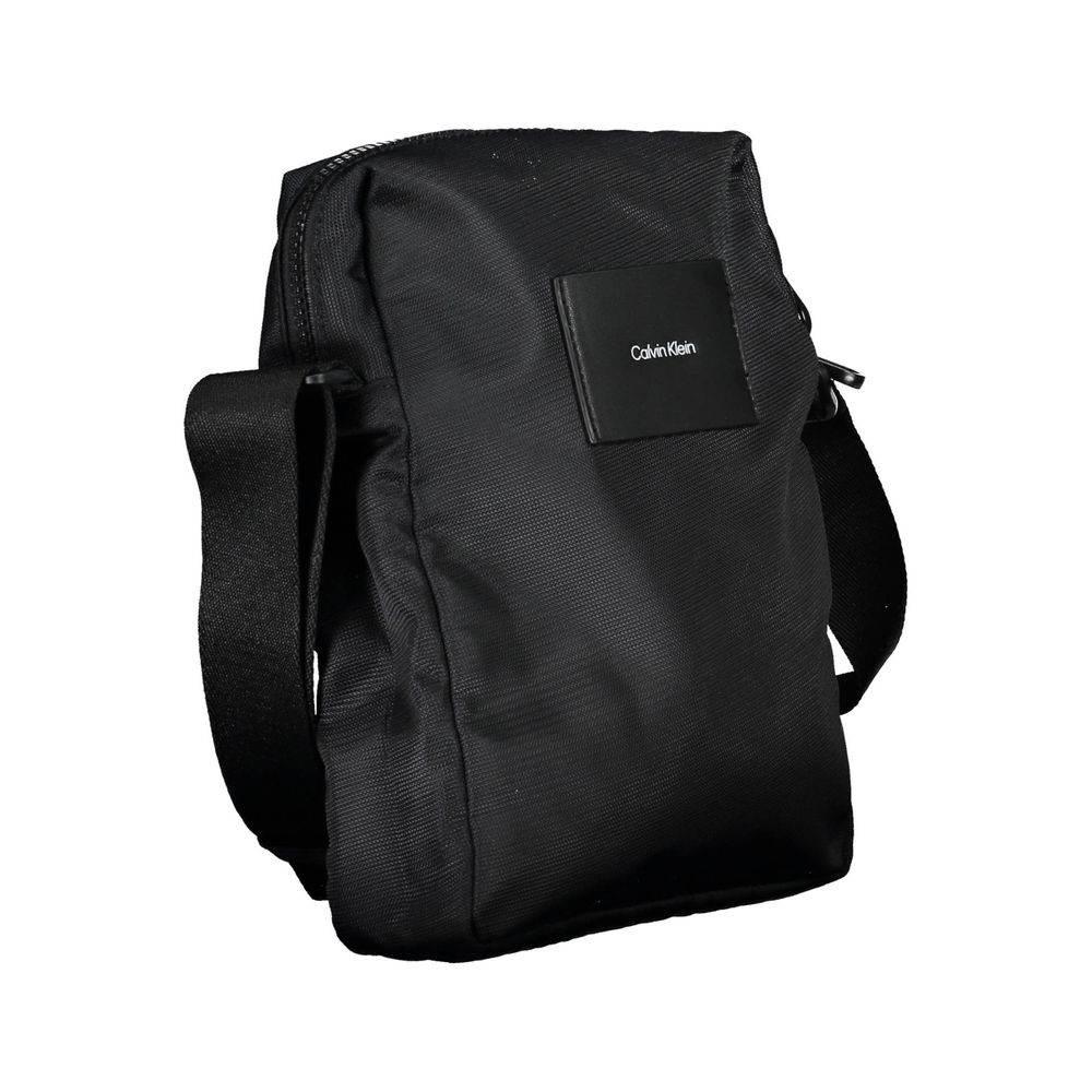 Calvin Klein Black Polyester Men Shoulder Bag - Hilstor