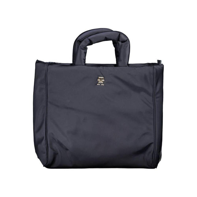 Tommy Hilfiger Blue Polyester Women Handbag - Hilstor