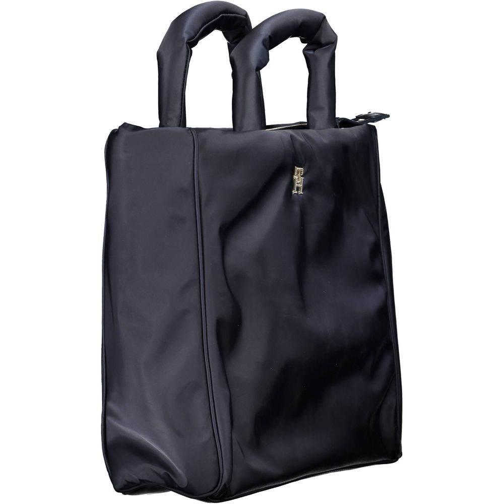 Tommy Hilfiger Blue Polyester Women Handbag - Hilstor