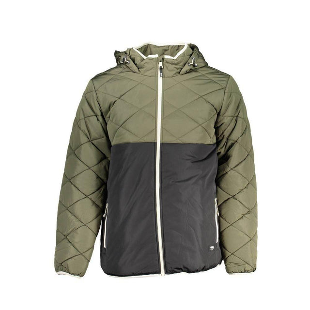 Vans Green Polyester Men Jacket - Hilstor
